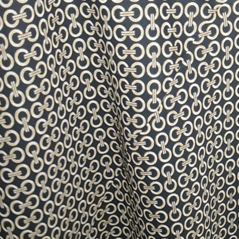 Women's Wrap Around Charter Club Elegant Black Patterned Skirt - Picture 12 of 12